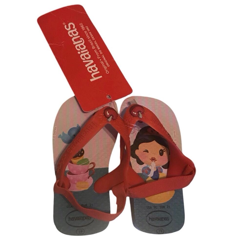 Havaianas Snow White toddler girls sz 6C brand new